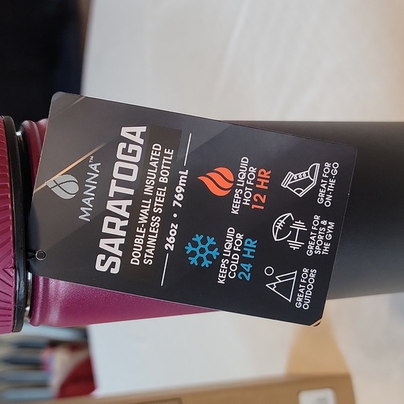 Manna Hydration Saratoga 26 oz water bottle - Picture 7 of 7